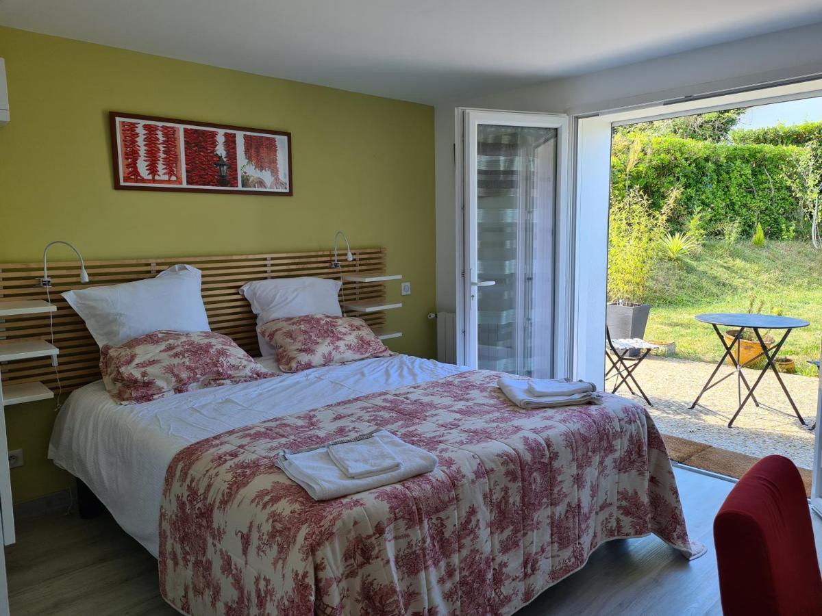 Appartement Avec Cuisine Et Grande Piscine Chauffee 앙다이 외부 사진
