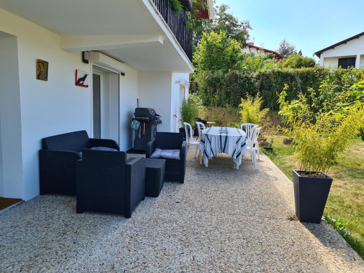 Appartement Avec Cuisine Et Grande Piscine Chauffee 앙다이 외부 사진